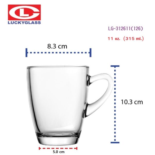 LUCKY Curve Mug LG-312611 (126)