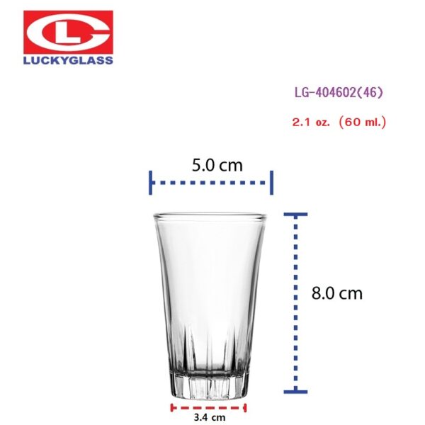 LUCKY Fuji Shot Glass LG-404602 (46)