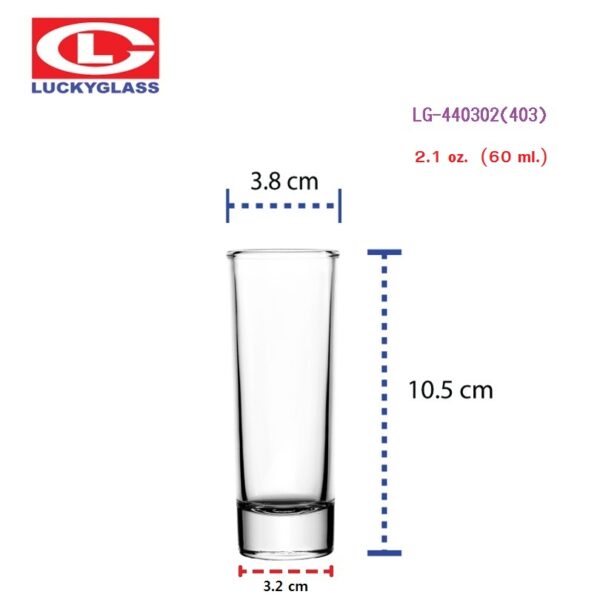 LUCKY Solo Shot Glass LG-440302 (403)