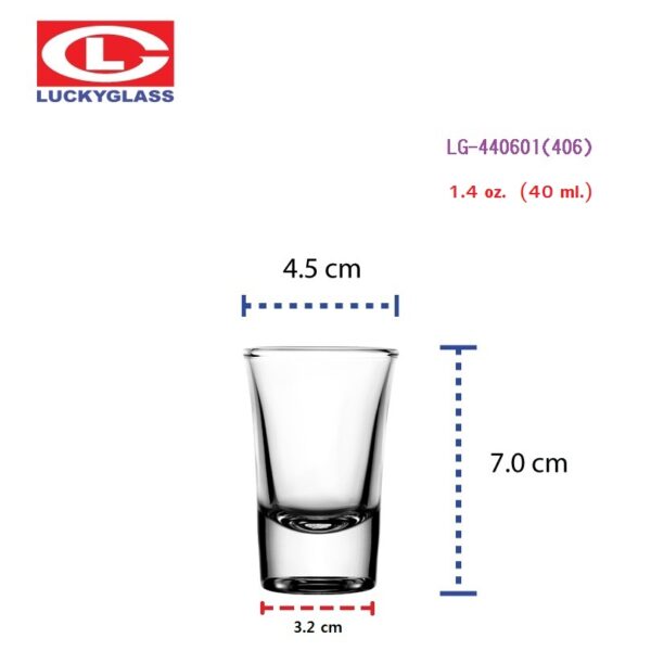LUCKY Bell Shot Glass LG-440601 (406)