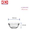 LUCKY Stackable Bowl LG-220504 (205P)