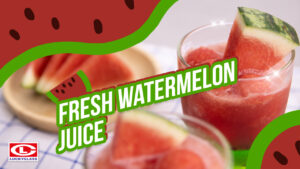 LUCKY Fresh Watermelon Juice with LUCKYGLASS