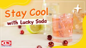 Lucky Soda Glass