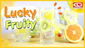 Lucky Fruity Glass